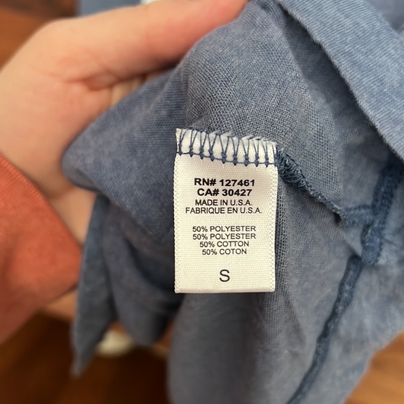 Wildfox Red Wine & Blue T Shirt - Picture 4 of 5